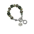 thumbnail image 1 of Medium Lotus Flower Fall Crystal Bead Charm Bracelet, 1 of 1