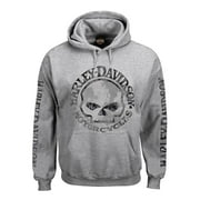 HARLEY-DAVIDSON X-Large Men's Hooded Sweatshirt, Willie G Skull Hoodie (XL) 30296654