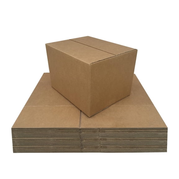 Medium Moving Boxes 18"L x 14"W x 12"H 20-Pack Corrugated Cardboard Box for Shipping, Mailing, Packing, Packaging and Storage