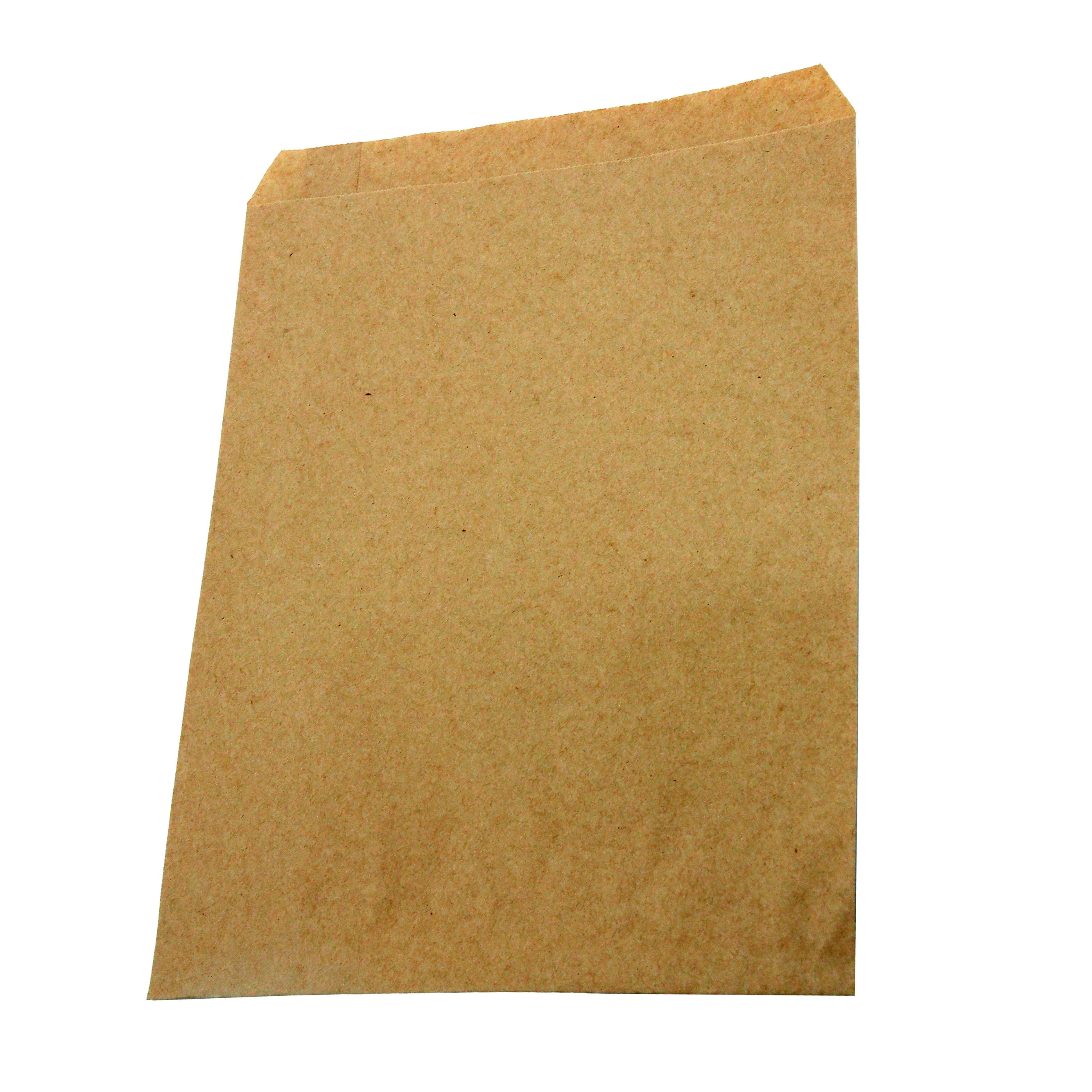 Medium Natural Kraft Paper Merchandise Bags - 8½”W x 11”H  - Case of 1000