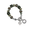 thumbnail image 1 of Medium Open Infinity Knot Fall Crystal Bead Charm Bracelet, 1 of 1