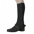 thumbnail image 1 of OVATION Adult Female Elite Amara Ribbed Half Chaps, Size: M (464331BLK-MED), 1 of 2