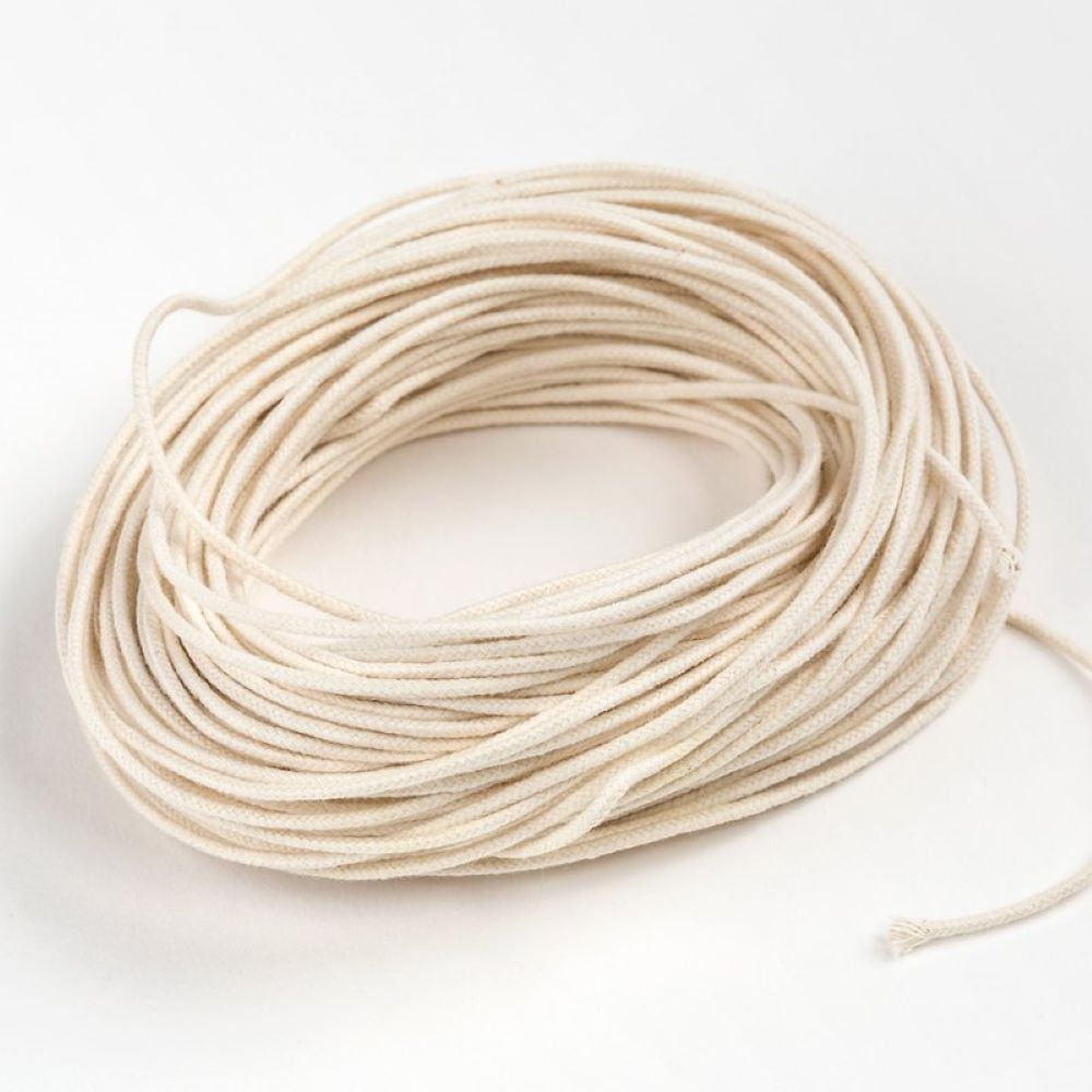 Medium Paper Core Wicking for Candlemaking (25 yards)