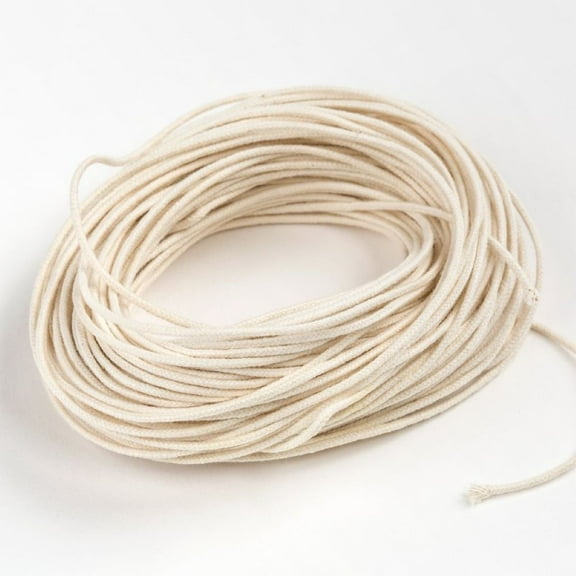Medium Paper Core Wicking for Candlemaking (25 yards)