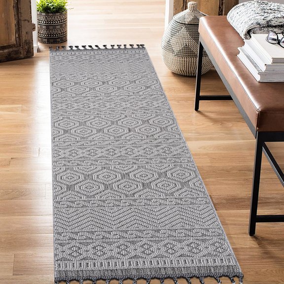 Medium Pile Height (0.28 in) | Under Furniture or in Entryways | Soft Underfoot, Seamless Placement Rug