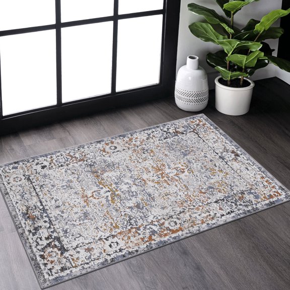 Medium Pile Height, Polyester Material | Ideal for Home Office, Nursery and Dorm Room | Easy Maintenance and Durable Area Rug