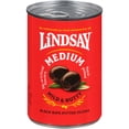 thumbnail image 1 of Lindsay Pitted Ripe Medium Domestic Olives Canned, 6 Ounce, 24 Per Case, 1 of 1