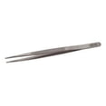 thumbnail image 1 of Medium Points Grooved Tweezer, Stainless Steel Matte, 6-1/2 Inches, 1 of 1