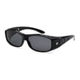 thumbnail image 1 of Medium Polarized Sunglasses FIT OVER Prescription RX Eye glasses for Men Women, 1 of 4