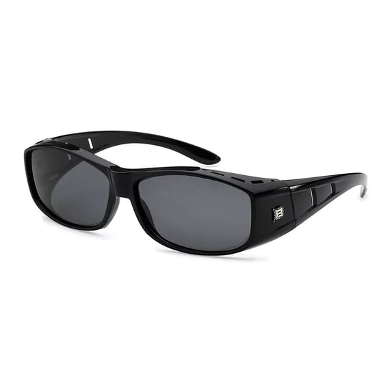 Medium Polarized Sunglasses FIT OVER Prescription RX Eye glasses for Men Women