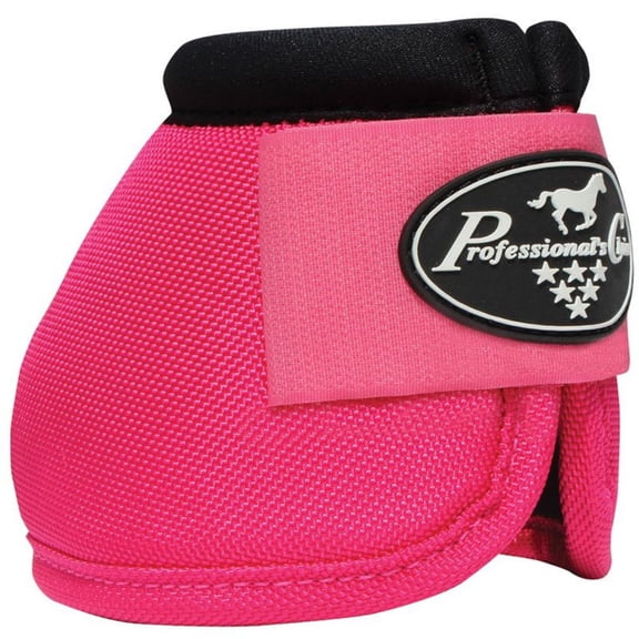 Medium Professional Choice Tack Ballistic Overreach Horse Bell Boots Raspberry