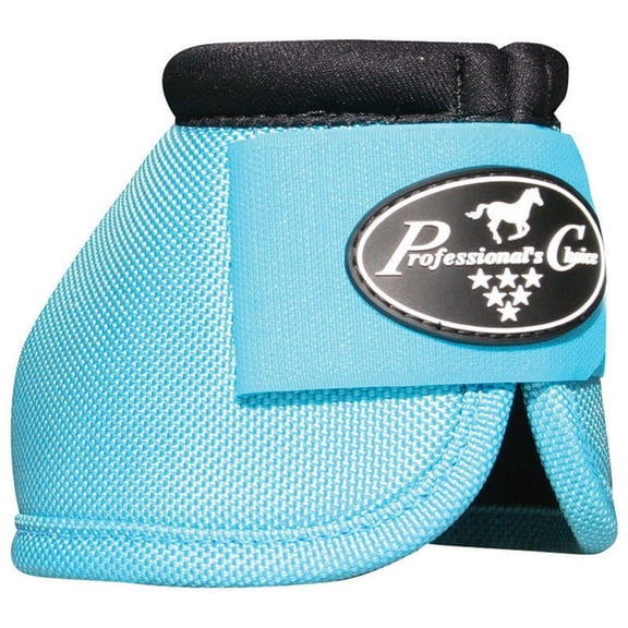 Medium Professional Choice Tack Ballistic Overreach Horse Bell Boots Turquoise