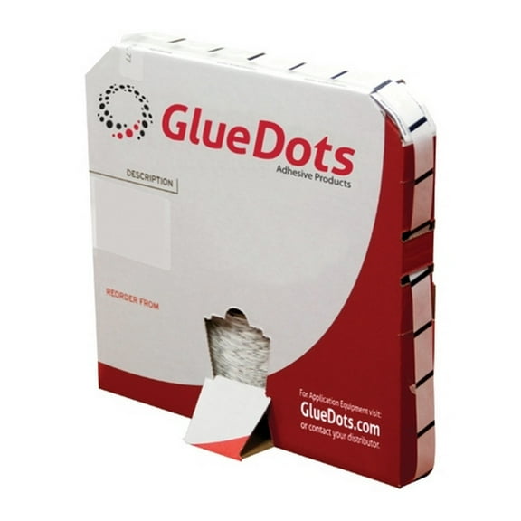 Medium Profile 1/2" Medium Tack Glue Dots&Reg; (2000 Dots/Roll)