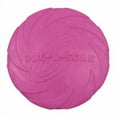 thumbnail image 1 of Medium Puppy Flyer Flexible Soft Catch Rubber Frisbee Durable Dog Toy - Pink, 1 of 1