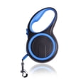 thumbnail image 1 of Medium Retractable Dog Leash 16 Long Up To 44 Lbs Reflective Colored Belt 16 Ft - Blue, 1 of 1