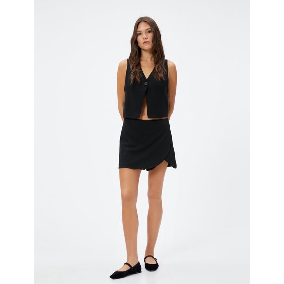 Medium Rise Mini Skort