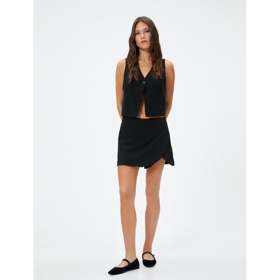 Medium Rise Mini Skort
