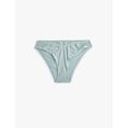 thumbnail image 1 of Medium Rise Ribbed Brazilian Panties, 1 of 3