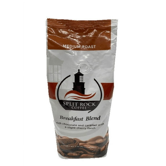 Medium Roast - Breakfast Blend, 2 Lb. Whole Bean