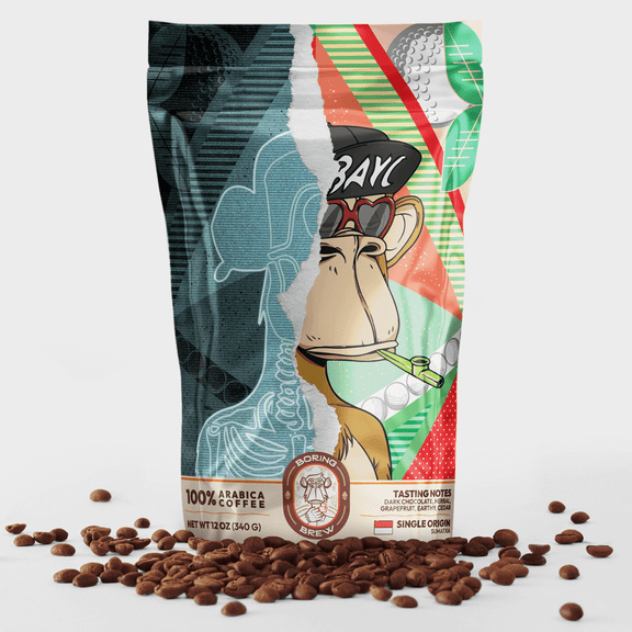 Fresh Roasted Medium Roast Coffee | Sumatra | BAYC #9256 | 12oz Bag