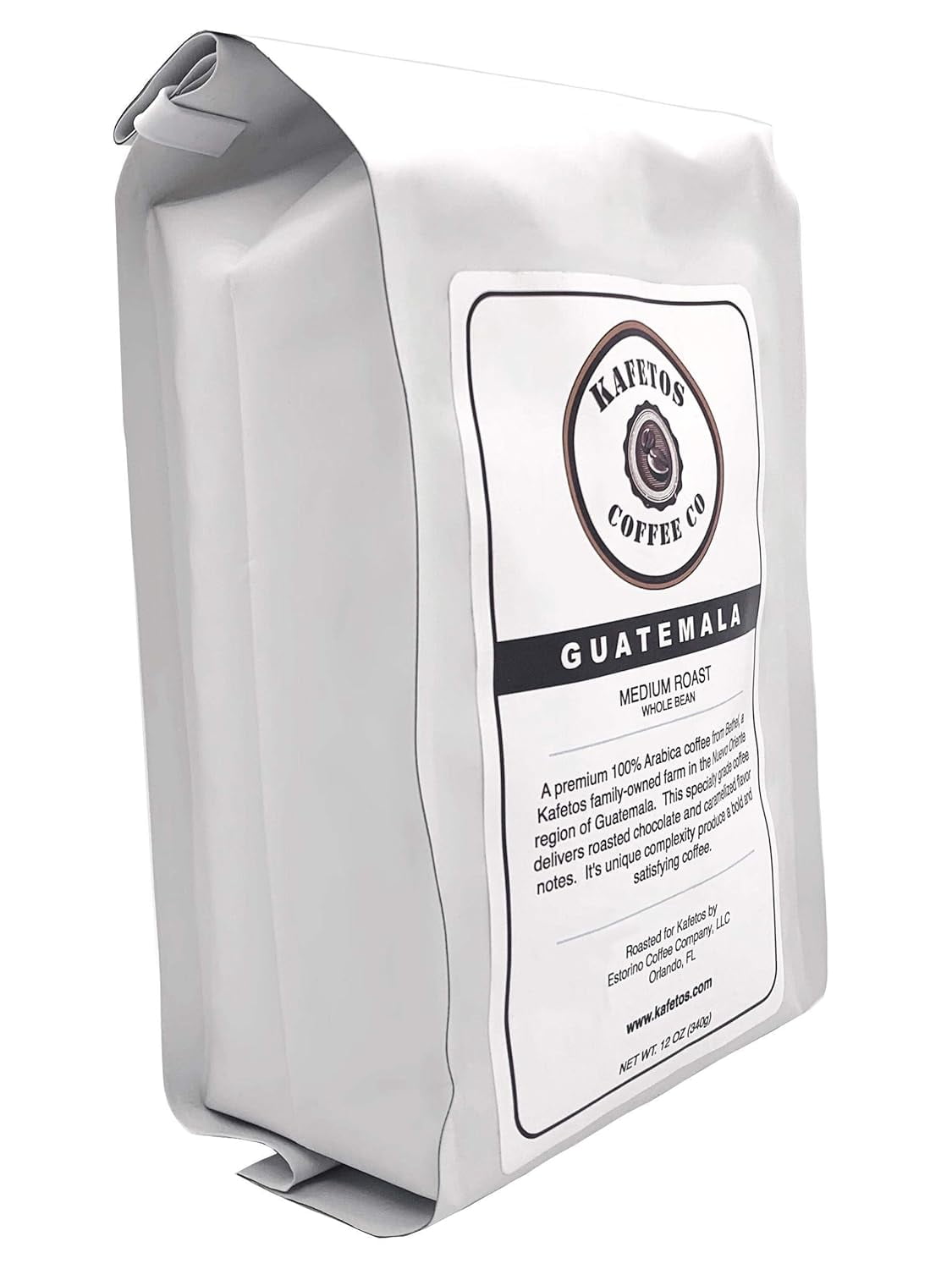 Medium Roast Whole Beans Guatemala Coffee, Specialty Grade, Single