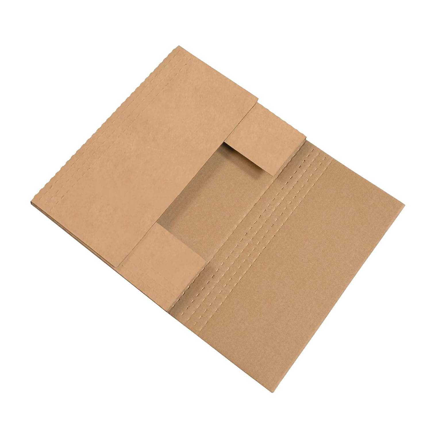 Medium Shipping Boxes 15"L X 11.125"W X 2"H, 50Pack Foldable