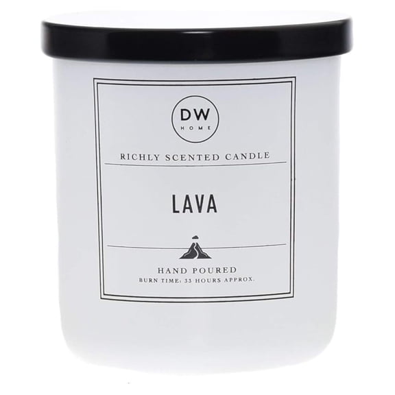 , Medium Single Wick Candle, Lava