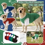 Medium Size 2-In-1 Style Breathable Mesh Pet Shirt With Shedding Control, Lightweight & Skin-Friendly, Ideal For Outdoor Activities, Daily Wear & Summer Walks, Perfect For Large &