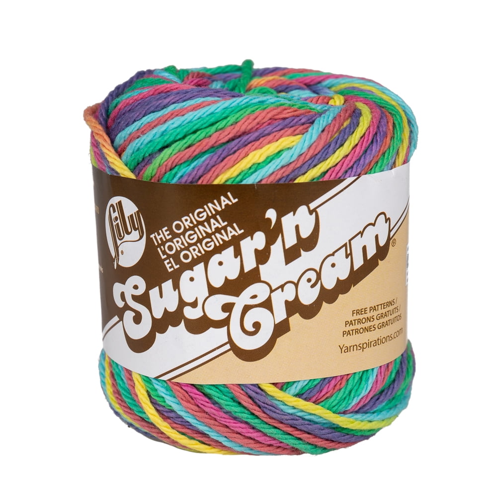 I Love This Cotton Yarn – 100% Cotton Medium Weight Skein, 180 Yards, For Crocheting & Knitting Blankets, Hats, Baby Items