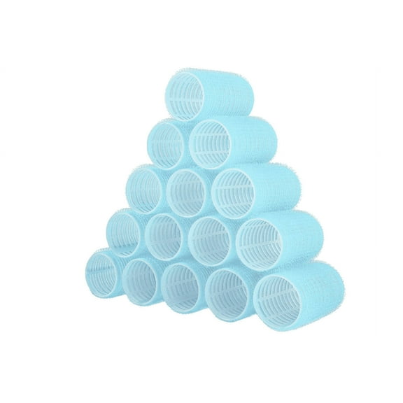 Medium Size Hair Roller-Self Grip Hair Curler Mini Sized Hairdressing Tools, Salon Curly Style for Short Hair, Pack of 12 Medium 0.98 Inch (Multi-color)