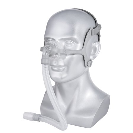 Medium Size Nasal Mask For Sleep Apnea Anti Snoring Treatment Solution With Free Adjustable Headgear