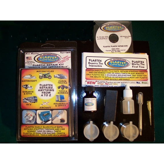 Medium Size Plastic Repair Kit