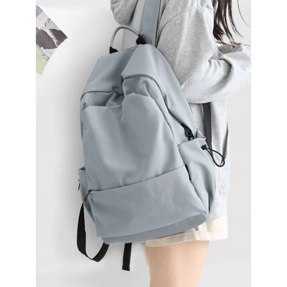 Medium Size Waterproof Backpack, Lightweight Casual Daypack, University Laptop Backpack, High School & College Student Bag - Unisex