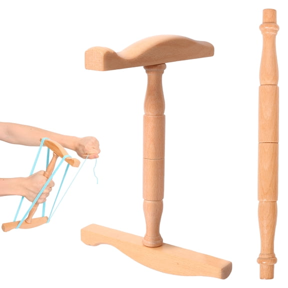 Medium Sized Beechwood Niddy Noddy 48 Inch or 36 Inch Skein Yarn Winder Handcrafted Yarn Swift for Skein Making Wool Winding