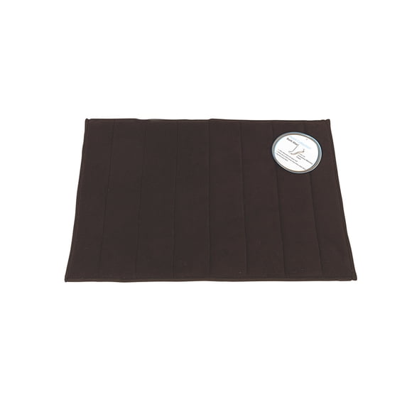 Medium-Sized, Memory Foam Bath Mat in Brown