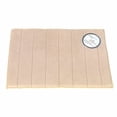 thumbnail image 1 of Carnation Home Fashions BM-MFM/08 Ivory Ultra Luxurious Memory Foam Bath Bat with Non Skid Latex Backing Size 17-Inch X 24-Inch, 1 of 7