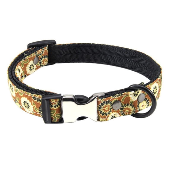 Medium, & Small Dogs - Durable Collars for Male & Female Dogs - Thick Nylon Material & Hardware
