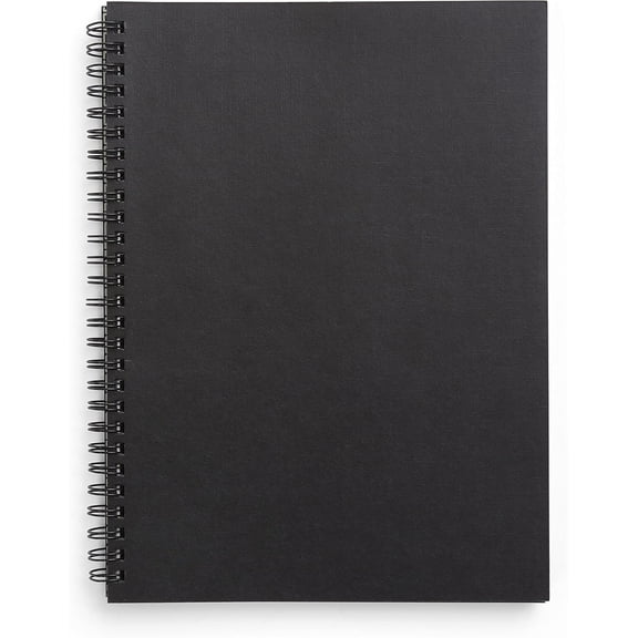 Medium Soft Cover Project Planner Notebook, Blk