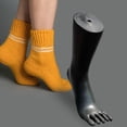 thumbnail image 1 of Medium Stocking, Mannequin Foot Model, Display Jewelry Display Stand, Toe Separate Mannequin, Foot Sock Display for Retail Socks black left, 1 of 10