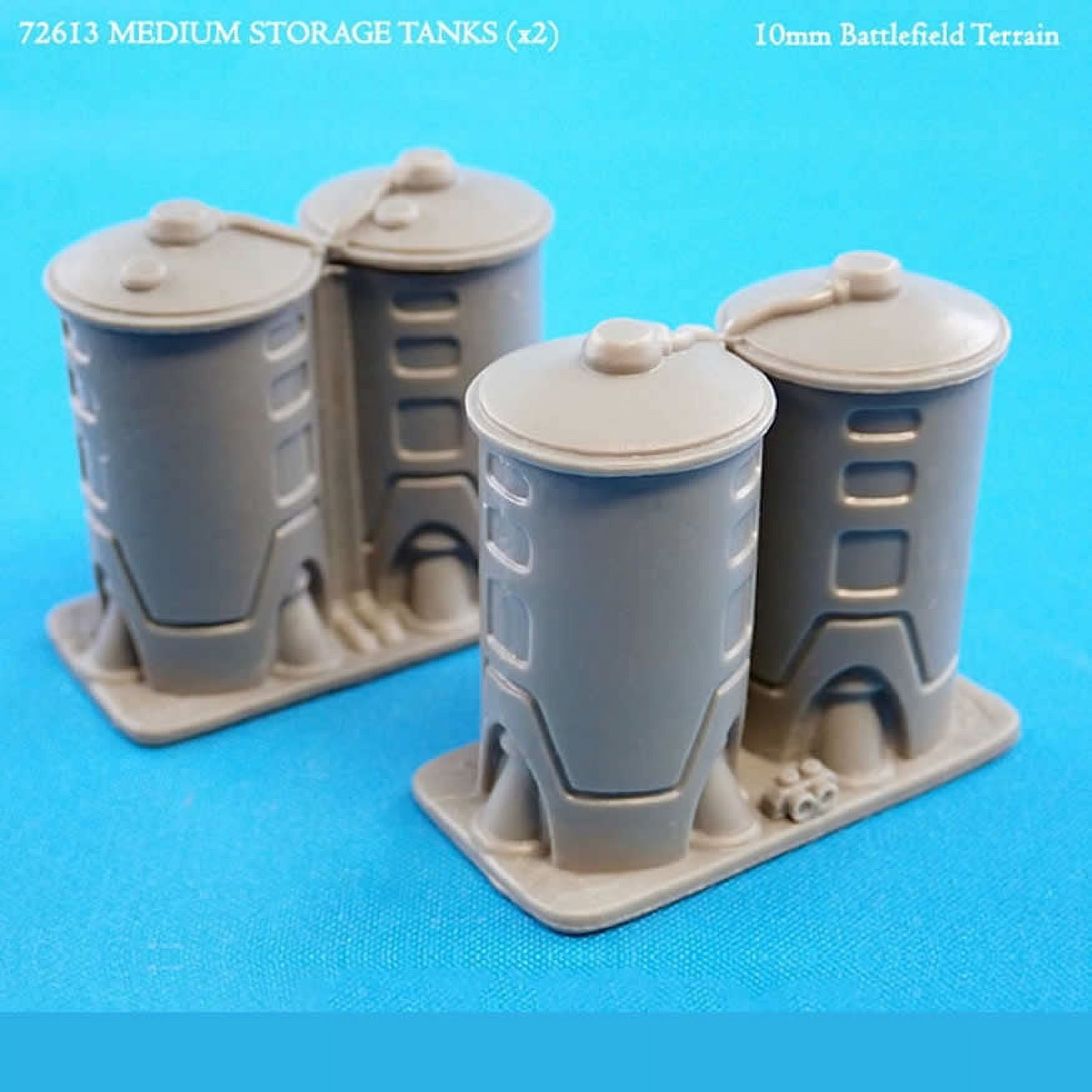 Medium Storage Tank Battlefield Terrain Supplies Miniature NScale CAV