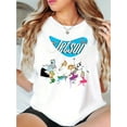 thumbnail image 1 of Medium Stretch Knit Fabric Cotton Blend The Jetsons Graphic Print T-Shirt for Women, Casual Crew Neck Short Sleeve Tee, All-Season Comfort Top, Ladies Comfy Tees, Casual Sporty Tee, Summer Gifts, 1 of 5