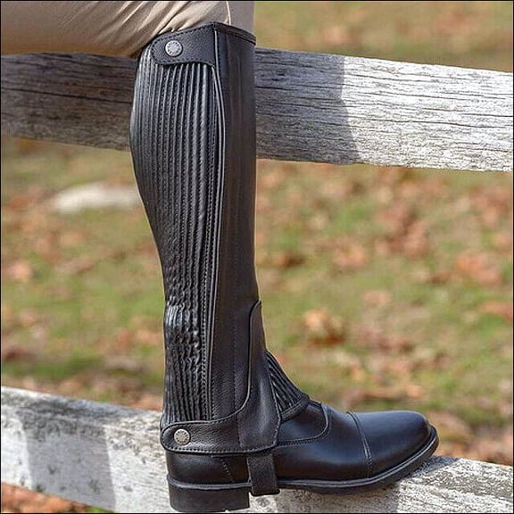 Medium Tall Shires Childs Leather Chaps