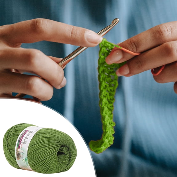 Medium Thick Hand Woven Yarn for Scarves and Knitting - Soft Wool Fiber, Versatile Craft Material, Suitable for Home Decor Projects and DIY Gifts