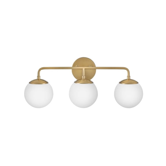 85003LCB Lark Julep - 3 Light Bath Vanity In Modern Style-10 Inches Tall and 24 Inches Wide-Lacquered Brass Finish