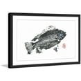 thumbnail image 1 of "Medium Tilapia" Framed Painting Print, 1 of 5