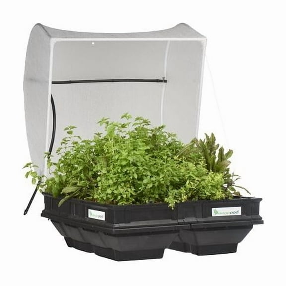 Medium Vegepod - Raised Garden Bed - Self Watering Container Garden Kit with Protective Cover, Easily Elevated to Waist Height