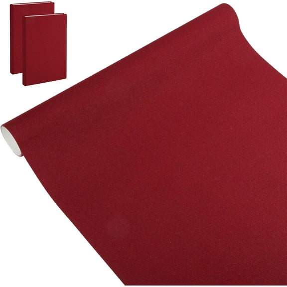 Medium Violet Red Book Cloth for Book Binding 40x17inch Solid Fabric Surface Paper Backed Washable and Reusable Protective Cover Book Binding Materials for Adult DIY Book Album Cover diy