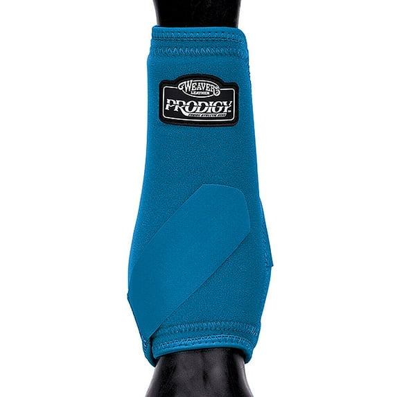Medium Weaver Prodigy Athletic Horse Leg Boots Front Rear Four Pack Teal