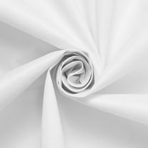 Medium Weight (95 GSM) Non-Woven Fusible Interfacing Oeko-Tex Standard 100 Certified Iron On Adhesive Glue Polyester Fabric By The Yard - White, 1 Yard