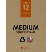 Medium Weight Chipboard Sheets. STUDIO 12 brand. 5.5" x 8.5" .030  Thickness.
